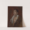 Portrait of a man (circa 1908) by Harold Gilman
