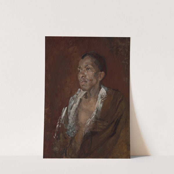 Portrait of a man (circa 1908) by Harold Gilman