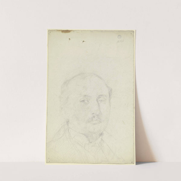 Portrait of a man by Otto Scholderer