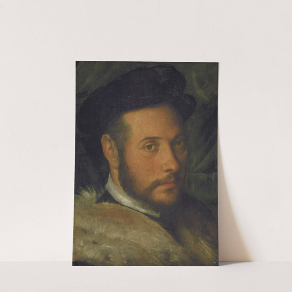 Portrait of a Man (1514 – 1550) by Callisto Piazza