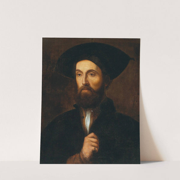 Portrait Of A Man (16th Century) by Italian School