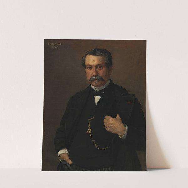 Portrait of a Man by Léon Bonnat