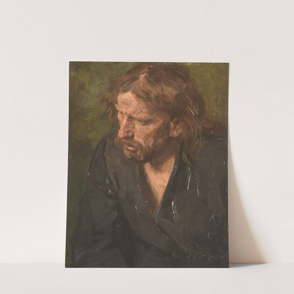 Portrait of a man by Eduard Karl Franz Von Gebhardt