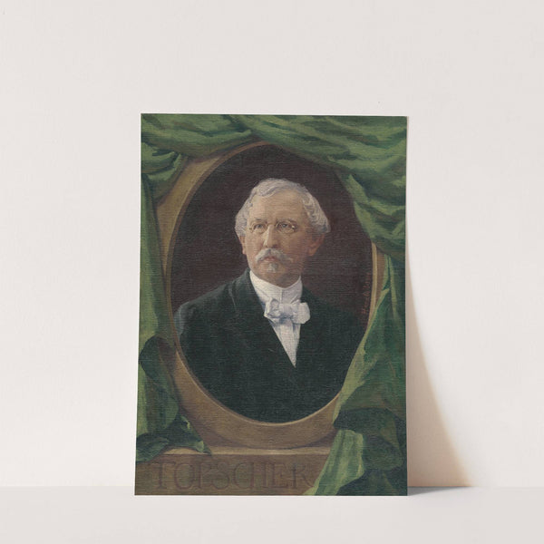 Portrait of a man by Jozef Hanula