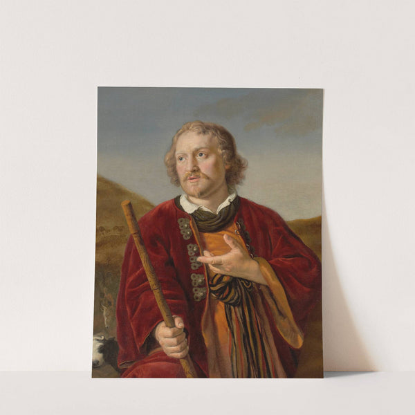 Portrait of a Man as a Shepherd by Jan Victors