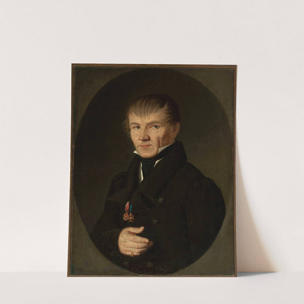 Portrait of a man – Dr. Werner by Jan Sikorski