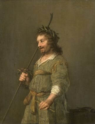 Portrait of a Man dressed as a Shepherd