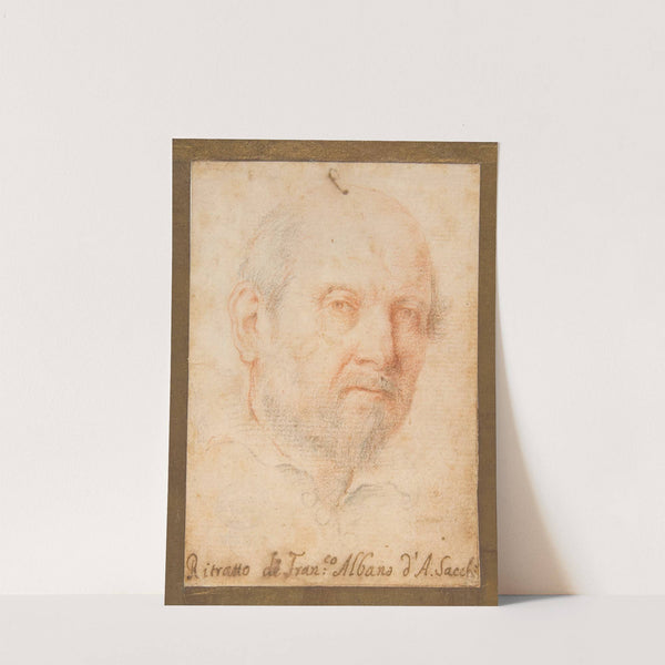 Portrait of a Man; Francesco Albani by Andrea Sacchi