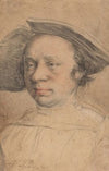 Portrait of a Man in a Broad-Brimmed Hat