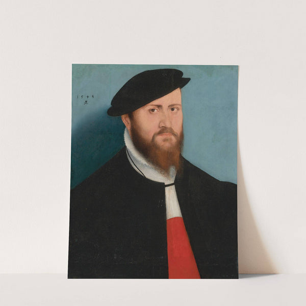 Portrait Of A Man In A Hat (1548) by Lucas Cranach the Younger