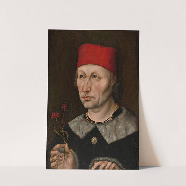 Portrait of a Man in a Red Cap by German School