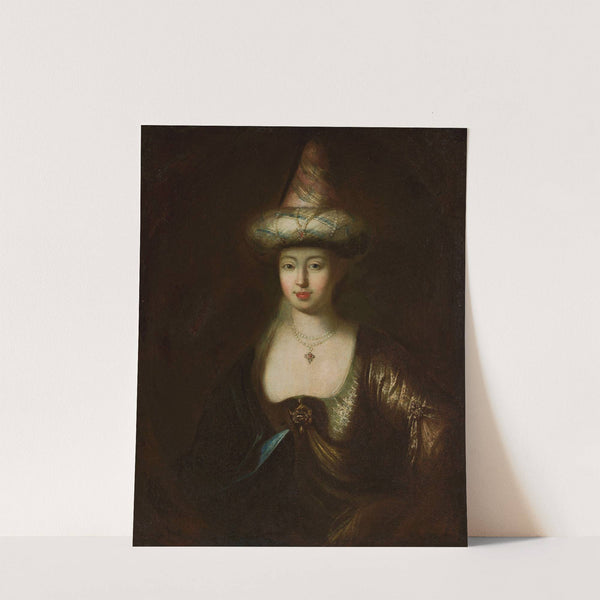 Portrait of a man in an Oriental costume by Antoine Pesne
