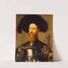 Portrait of a Man in Armor by Girolamo Romanino