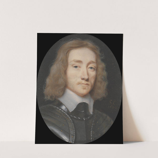 Portrait of a Man in Armor by Samuel Cooper