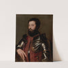 Portrait of a Man in Armor by Titian