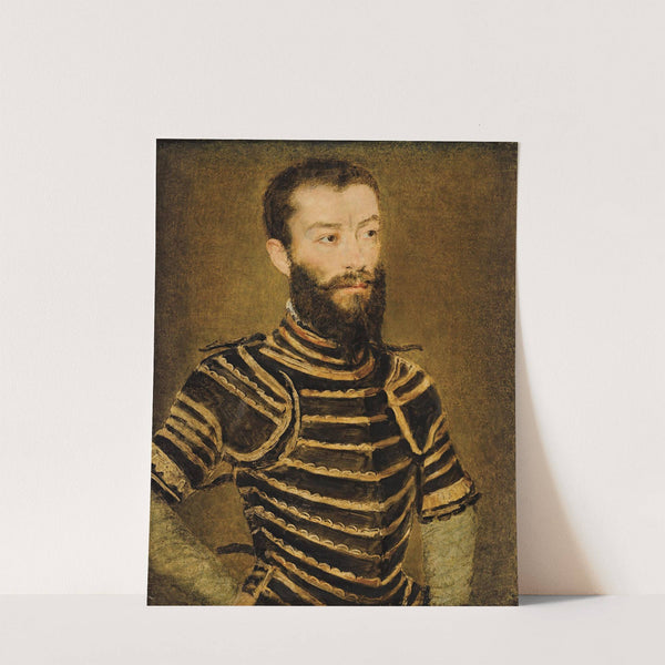 Portrait Of A Man In Armour by Corneille de Lyon