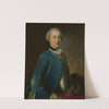 Portrait of a man in armour by Georg David Matthieu