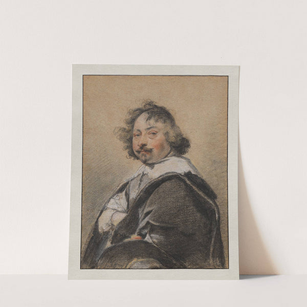 Portrait of a man in profile, turned to the left (1632–34) by Simon Vouet