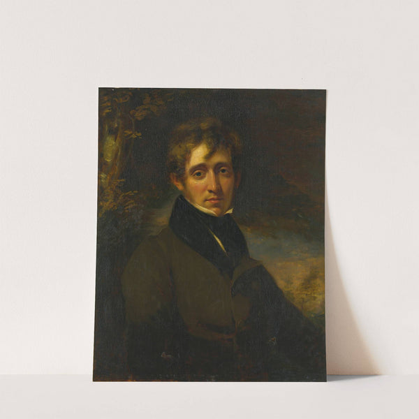 Portrait Of A Man, Said To Be The Poet Thomas Moore by John Opie