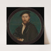 Portrait of a Man (Sir Ralph Sadler) (1535) by Workshop of Hans Holbein the Younger