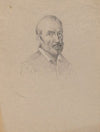 Portrait of a Man, sketch for Signing of the Compact in the Cabin of the Mayflower
