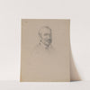 Portrait of a Man, sketch for Signing of the Compact in the Cabin of the Mayflower by Edwin White