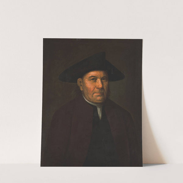 Portrait Of A Man, Thorvaldsen's Father by Franz Conrad Löhr