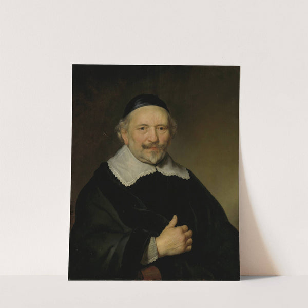Portrait of a Man, thought to be Augustijn Wtenbogaert (1577-1655) by Govert Flinck