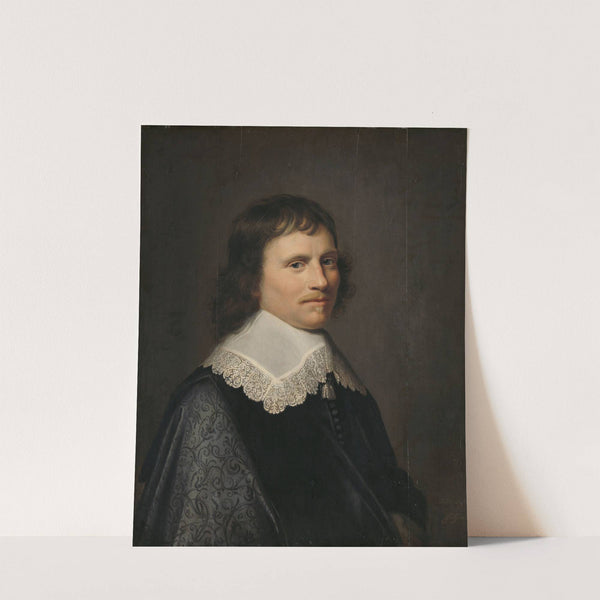 Portrait of a Man, thought to be Salomon van Schoonhoven (1617-1653), Lord Lieutenant of Putten by Jacob Willemsz. Delff The Younger