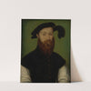 Portrait of a Man with a Black-Plumed Hat (ca. 1535–40) by Corneille de Lyon