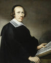 Portrait of a man with a book
