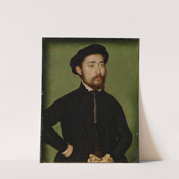 Portrait of a Man with a Glove (1540) by Corneille de Lyon