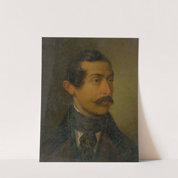 Portrait of a Man with a Pin and a Cravat by Jozef Czauczik