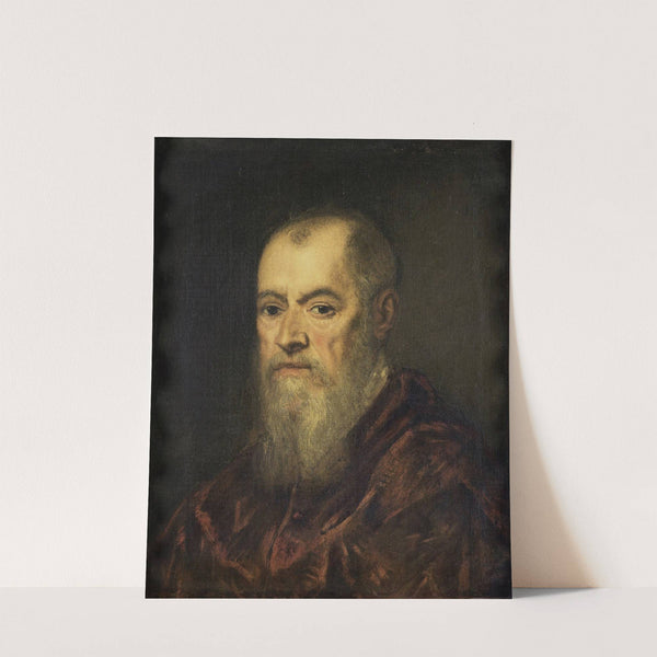 Portrait of a Man with a Red Cloak by Jacopo Tintoretto