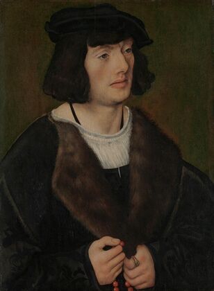 Portrait of a Man with a Rosary