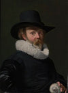 Portrait of a Man with a Shell