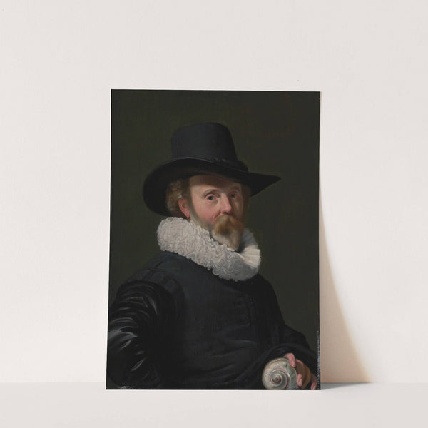 Portrait of a Man with a Shell by Thomas de Keyser