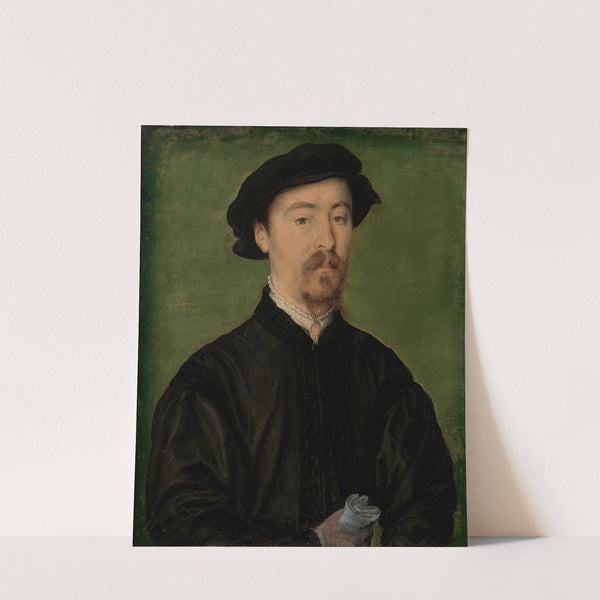 Portrait of a Man with Gloves (1540–45) by Corneille de Lyon