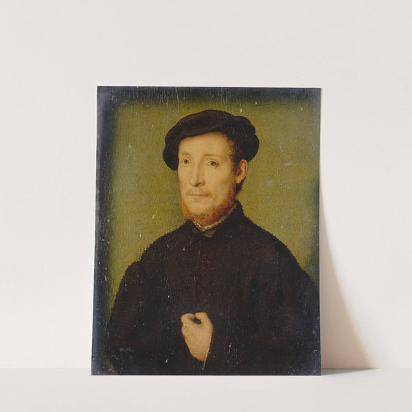 Portrait of a Man with His Hand on His Chest (1540–45) by Corneille de Lyon