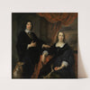 Portrait of a married couple (1646) by Govert Flinck
