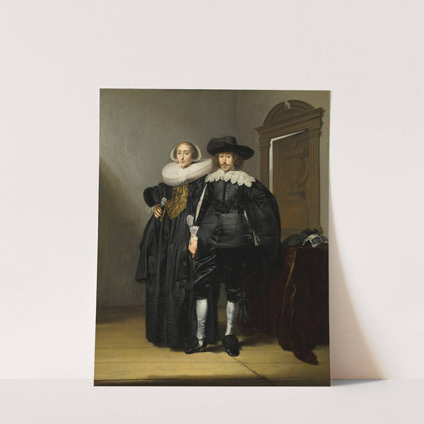Portrait of a Married Couple (1634) by Pieter Codde