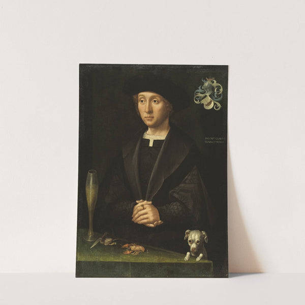 Portrait of a Member of the Alardes Family by Jacob Claesz. van Utrecht