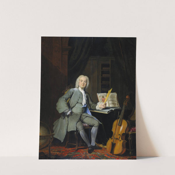 Portrait of a Member of the Van der Mersch Family (1736) by Cornelis Troost