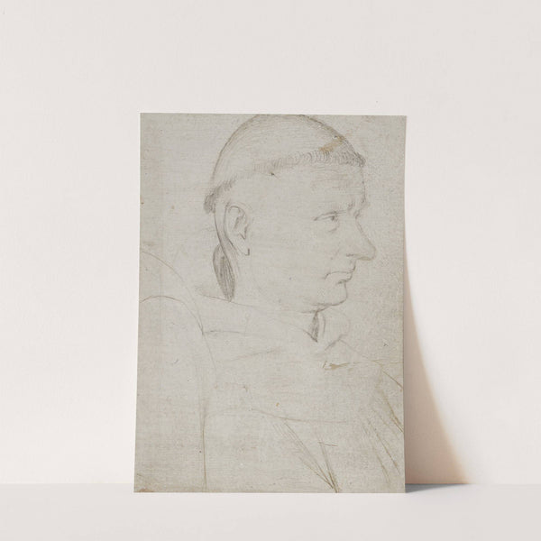 Portrait of a monk by Hans Holbein The Elder