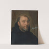 Portrait Of A Monk by Follower of Peter Paul Rubens