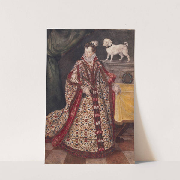 Portrait of a Moravian Woman by Pieter Pietersz the Younger