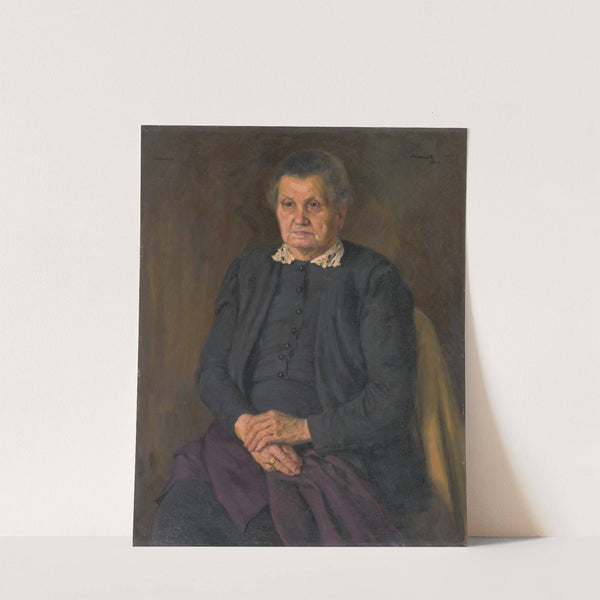 Portrait of a Mother (1949) by Andrej Kováčik
