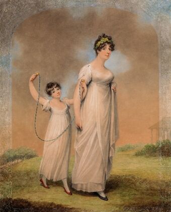 Portrait of a Mother and Child — size preview