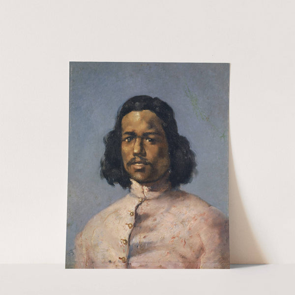 Portrait of a Mulatto by Frank Buchser