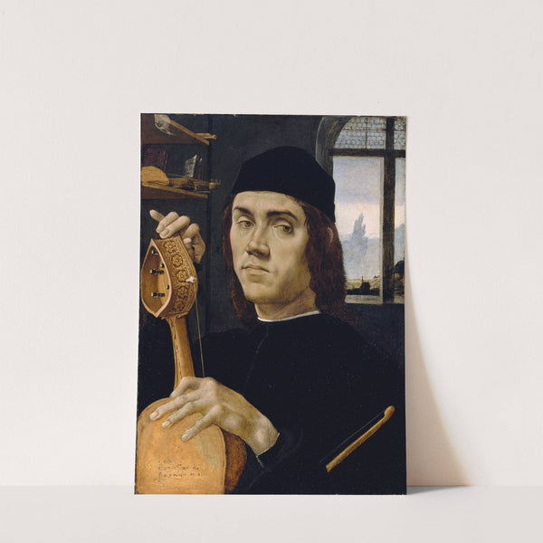 Portrait of a Musician (1480s) by Filippino Lippi